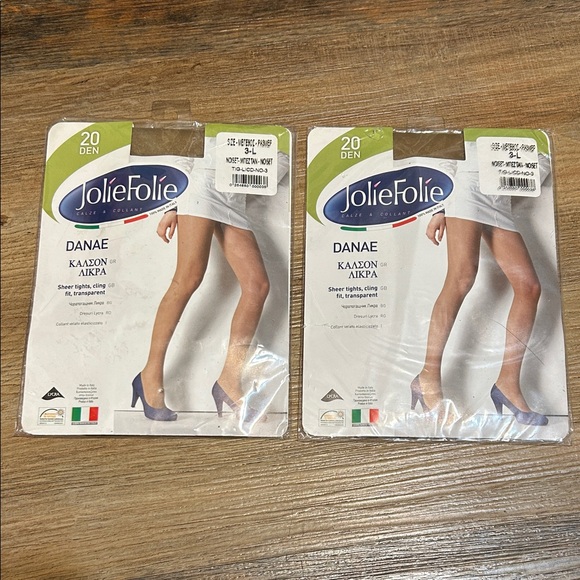 Shoes - Sheer Tights - Nude 2 Pair